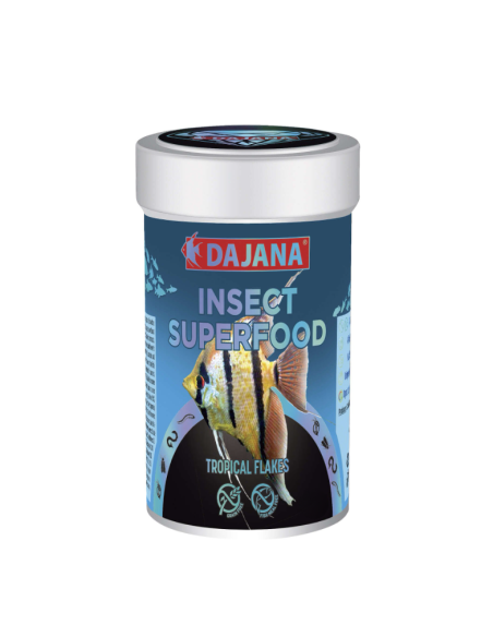 Escamas para Peces Tropicales Insect Superfood Dajana 100 ml: Nutrición Superior con Insectos - CPA